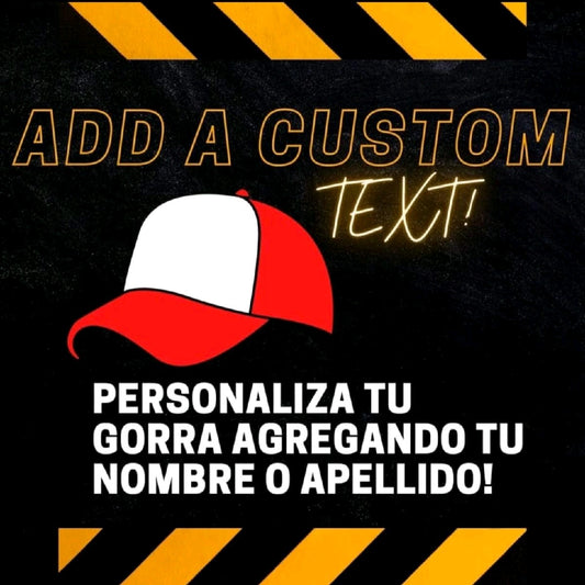 Personalize You Hat!